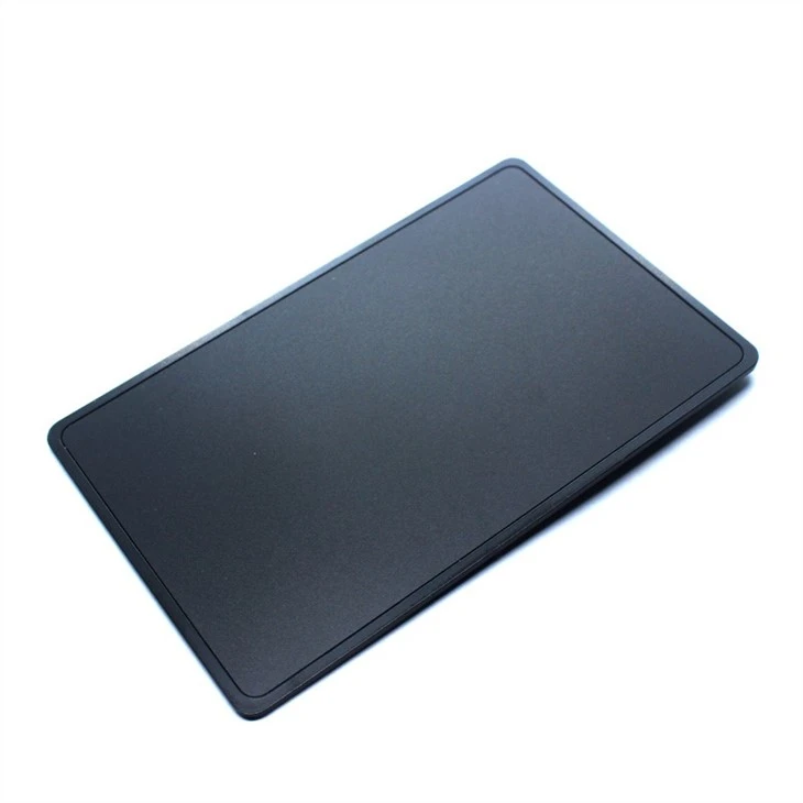 Black Matte Metal NFC Business Card